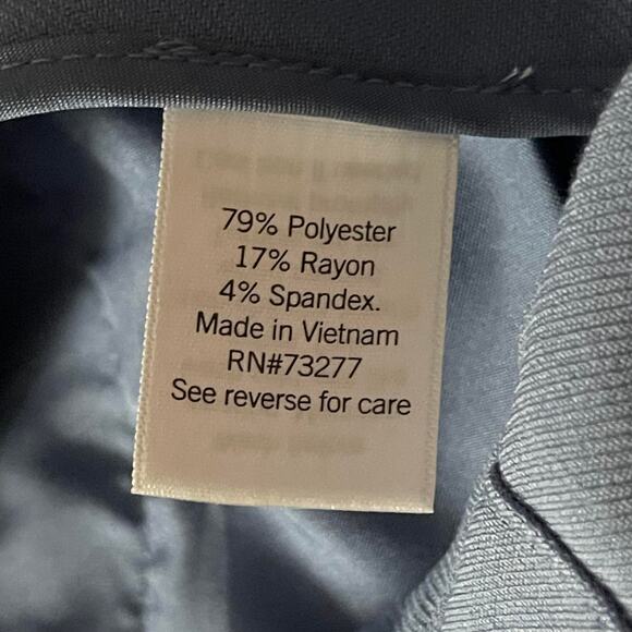 Nine West powder blue slacks trousers pants size 16 powder blue high waist - Picture 7 of 16